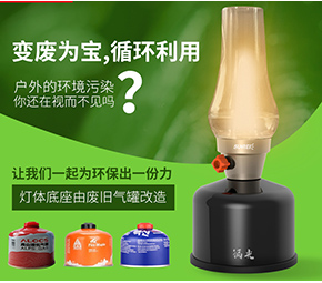 充电式LED复古灯