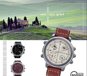 德国百瑞高（BARIGO）Penta55领衔商务休闲腕表风